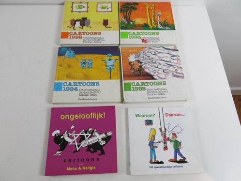 6 cartoon boeken Knokke Heist – 100 opvoedkundige cartoons, Boeken, Humor, Gelezen, Cartoons, Ophalen of Verzenden