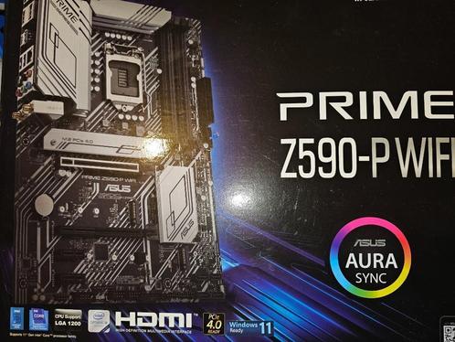 Asus Prime Z590-P Wifi, Computers en Software, Moederborden, Gebruikt, Intel, Ophalen