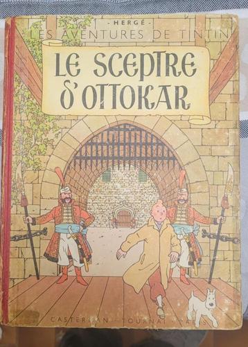 Kuifje - Tintin: le sceptre d'Ottokar, eerste druk beschikbaar voor biedingen
