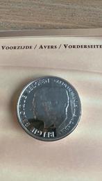 Ziveren munt Koning Boudewijn & Koningin Fabiola, Zilver, Ophalen of Verzenden, Losse munt, Zilver