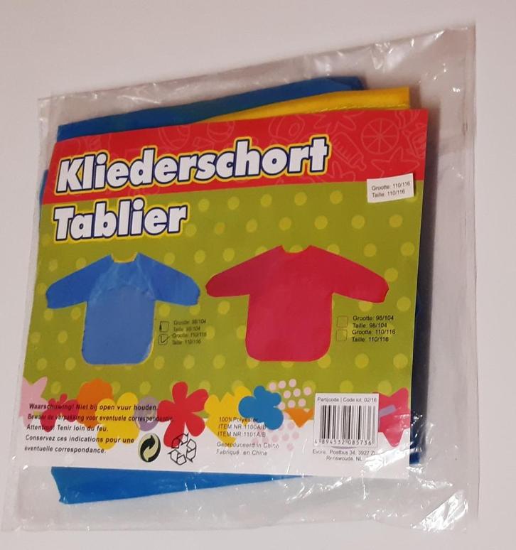Kinderschort / kliederschort / schilderschort (schoolgerief), Diversen, Schoolbenodigdheden, Nieuw, Ophalen