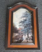 Foto print op hout van" Cornelis Springer" 1817-1891, Antiek en Kunst, Kunst | Tekeningen en Fotografie, Ophalen