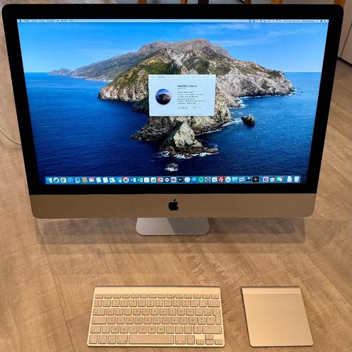 iMac 27" - late 2013 + toetsenbord en trackpad, Computers en Software, Apple Desktops, Gebruikt, iMac, SSD, 3 tot 4 Ghz, 16 GB