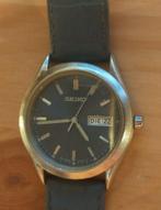 Vintage Seiko 7n43-9070 herenhorloge, Handtassen en Accessoires, Horloges | Heren, Seiko, Leer, Staal, Polshorloge