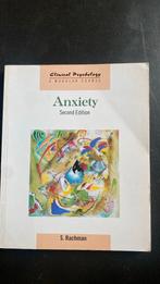 Anxiety - S. Rachman, Ophalen of Verzenden, Gelezen, S. Rachman