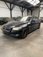 BMW - 520 TOURING - DIESEL, Auto's, BMW, Automaat, Euro 5, Blauw, Lederen bekleding