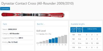 Premium Mannen ski Dynastar Ultimate Cross beschikbaar voor biedingen