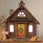 Kersthuisje met verlichting, Diversen, Kerst, Ophalen, Zo goed als nieuw