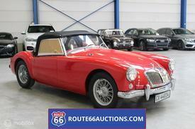 MG MGA Cabriolet 1959 | Route 66 Auctions, Autos, Achat, Intérieur cuir, Entreprise, Boîte manuelle