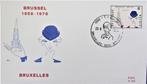 FDC - EXPO 1958 TE BRUSSEL- 20e VERJAARDAG., Postzegels en Munten, Ophalen of Verzenden, Gestempeld, 1e dag stempel, Gestempeld