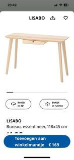 Lisabo bureau, heel goede staat, Huis en Inrichting, Ophalen, Zo goed als nieuw, Bureau