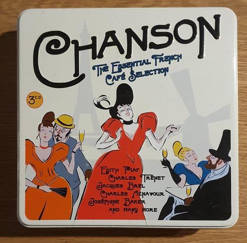 Chanson - The Essential French Café Selection (3xCD,Comp), CD & DVD, CD | Francophone, Neuf, dans son emballage, Enlèvement ou Envoi