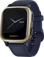 Garmin Venu Sq Music - Smartwatch - Navy / Light Gold - 2021, GPS, Blauw, Garmin, Ophalen of Verzenden