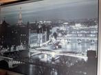 Zéér mooie grote XXL canvas van de Eiffeltoren in Parijs, Ophalen of Verzenden, Zo goed als nieuw
