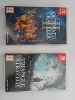 Octopath traveler 2 & Triangle Strategy, Games en Spelcomputers, Ophalen of Verzenden, Zo goed als nieuw