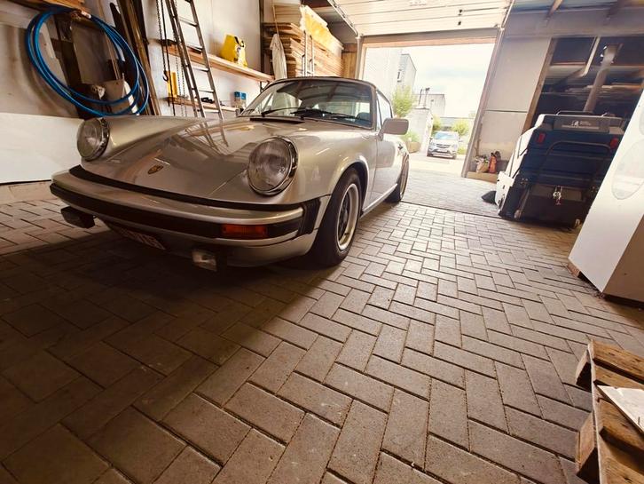 Porsche 911 targa 2.7 SC van 1977, Auto's, Oldtimers, Particulier, Porsche, Benzine, Cabriolet, 2 deurs, Handgeschakeld, Zilver of Grijs
