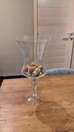 Glazen vaas, Ophalen, Zo goed als nieuw, Glas, Minder dan 50 cm