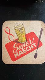 Sous-bock Viltje Super Haecht, Collections, Marques de bière, Sous-bock, Utilisé, Enlèvement ou Envoi