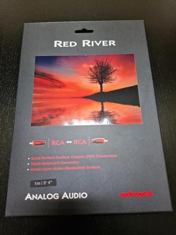 AudioQuest Red River RCA 1m beschikbaar voor biedingen