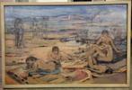 Georges WILMAERS, Rêve sur une plage bretonne, Ophalen