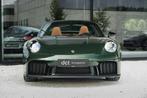 Porsche 992 Targa 4 GTS Oakgreen/Brown leather Lift Burmeste, Auto's, Porsche, 4 zetels, Gebruikt, Cabriolet, Leder