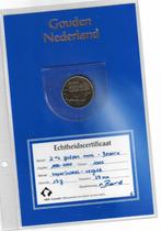 Nederland: 5 ct 1992 + 2,5 gulden 1997 - VERGULD in etui, Setje, 5 gulden, Verzenden