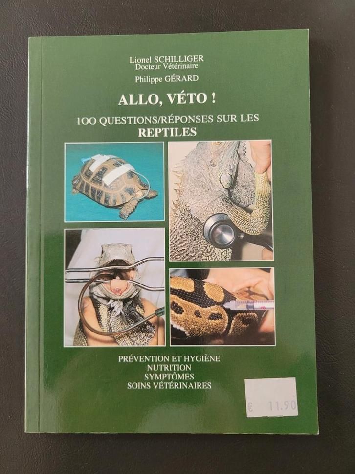 Allo, véto!  100 questions/réponses sur les reptiles, Boeken, Dieren en Huisdieren, Zo goed als nieuw, Ophalen of Verzenden
