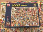 Jan van Haasteren- Fijne verjaardag, Ophalen of Verzenden, 500 t/m 1500 stukjes, Gebruikt, Legpuzzel