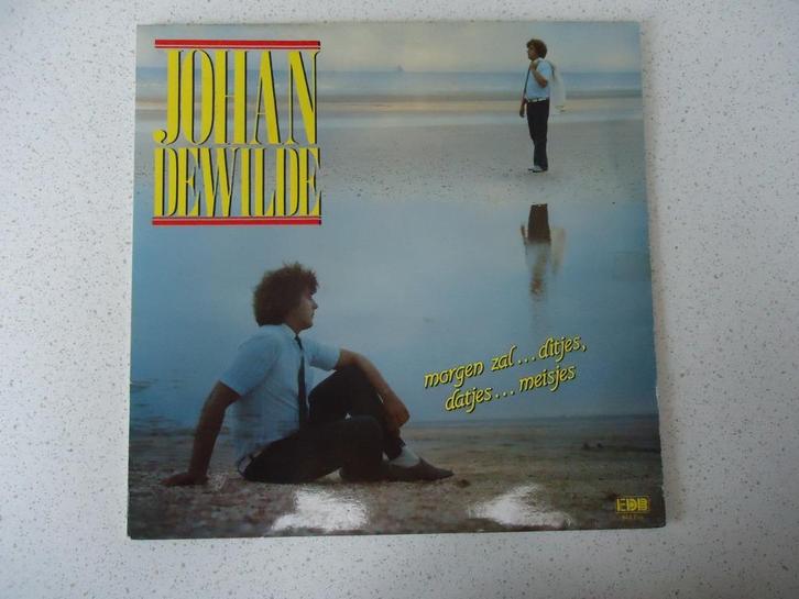 LP "Johan De Wilde" Morgen Zal...Ditjes, Datjes...Meisjes , Cd's en Dvd's, Vinyl | Nederlandstalig, Gebruikt, Overige genres, 12 inch