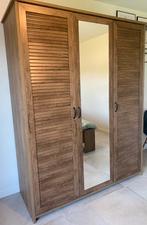 Bedframe 180x200 + ruime kleerkast 210x165cm – goede staat”, Ophalen, Zo goed als nieuw, Tweepersoons
