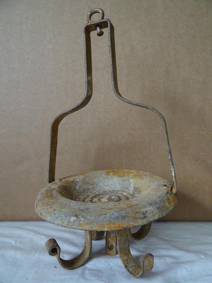 Zeepbakje mijnen kledinghanger mijnen Volkskunst antiek 1940, Antiek en Kunst, Antiek | Overige Antiek, Ophalen of Verzenden