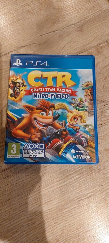 Crash Team Racing Nitro-Fueled, PS4, Games en Spelcomputers, Games | Sony PlayStation 4, Zo goed als nieuw, Racen en Vliegen, Vanaf 12 jaar