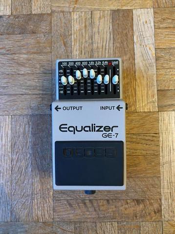 BOSS GE-7 Equalizer beschikbaar voor biedingen