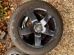 4 x 19 inch Velgen met winterbanden, Auto-onderdelen, Gebruikt, 155 mm, Velg(en), Winterbanden