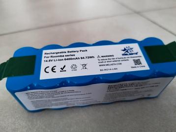 Batterie Melasta pour Roomba series 6400 mAh
