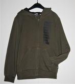 Puma gilet hoodie khaki maat 140, Comme neuf, Puma, Vêtements de sport ou Maillots de bain, Garçon