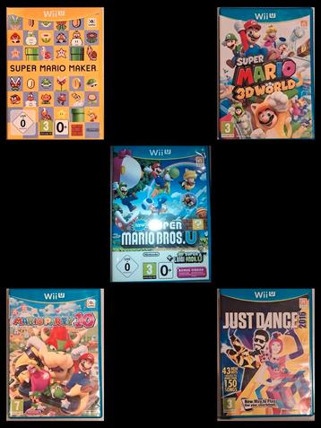 WiiU games - 5 stuks 30 €, Games en Spelcomputers, Ophalen of Verzenden, Zo goed als nieuw