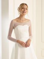 Bianco Evento E220 body top maat 40, 42, 44, Kleding | Dames, Trouwkleding en Trouwaccessoires, Ophalen of Verzenden, Nieuw, Wit