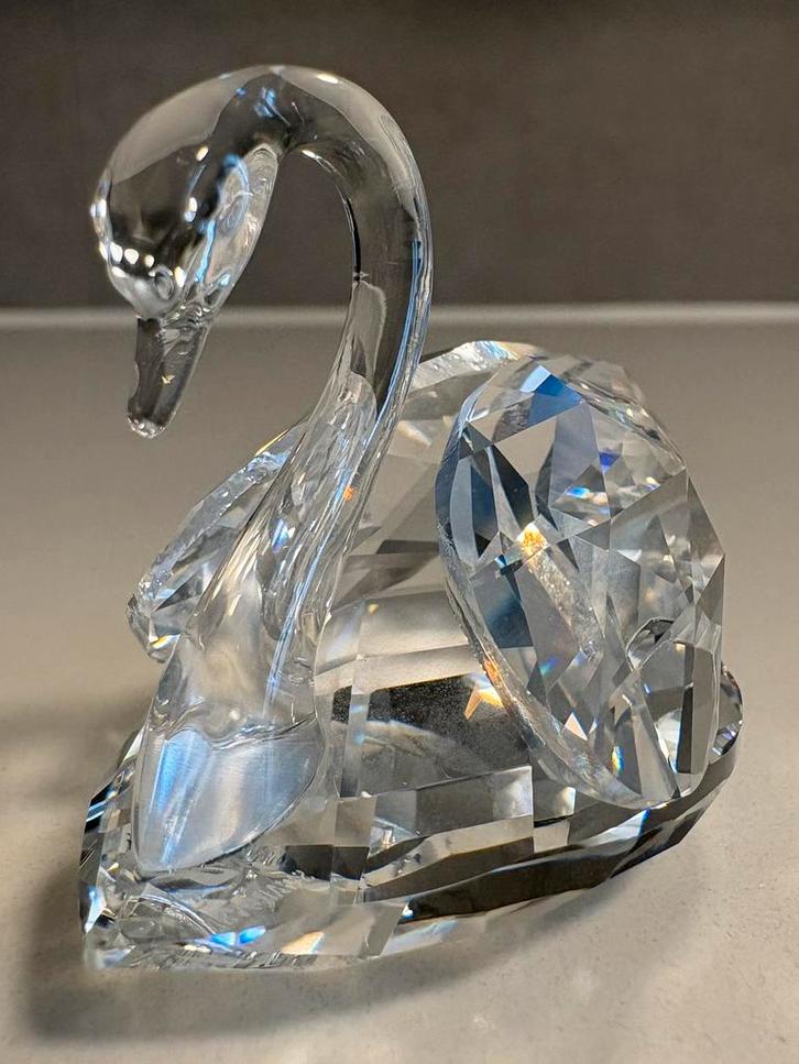 Cristal Swarovski - Swan (moyen) - 010006, Collections, Swarovski, Comme neuf, Figurine, Enlèvement ou Envoi