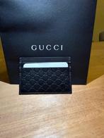 Gucci microguccissima card holder, Zwart, Nieuw, Leder, Ophalen