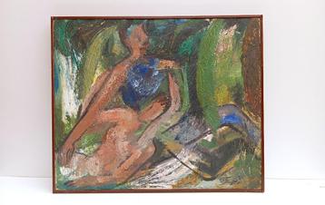 dubbel schilderij ANNA STARITSKY (1908-1981) beschikbaar voor biedingen