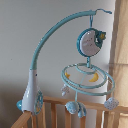 Chicco mobiel Next2Dreams lichtblauw, Kinderen en Baby's, Babywiegjes en Ledikanten, Zo goed als nieuw, Overige typen, Ophalen