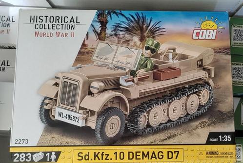 Cobi type Lego bouwdoos Duitse Halftrack demo Afrikakorps, Hobby en Vrije tijd, Modelbouw | Auto's en Voertuigen, Zo goed als nieuw