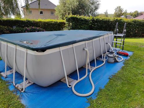 intex zwembad 549 x 274 x 132 en vele opties, Tuin en Terras, Zwembaden, Zo goed als nieuw, Opzetzwembad, 120 cm of meer, 400 cm of meer