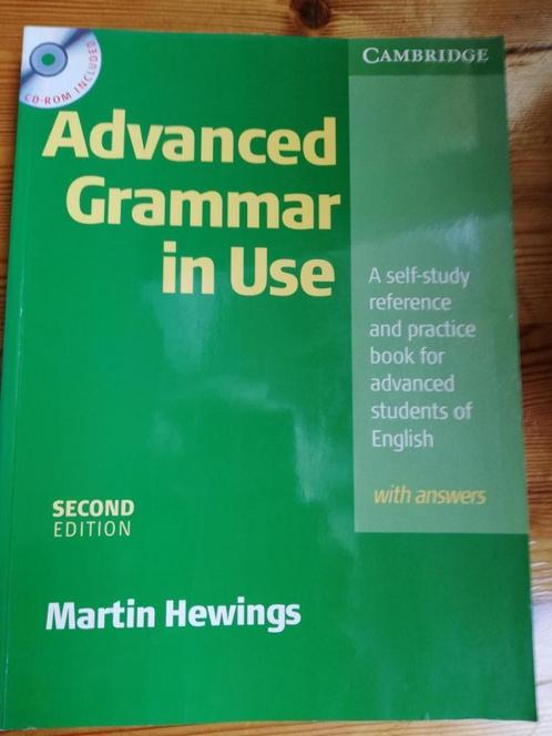 Grammaire avancée en usage - Martin Hewings - Livre + CD, Livres, Langue | Anglais, Comme neuf, Non-fiction, Enlèvement ou Envoi