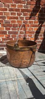Koperen ketel Frankrijk ca. 1850, Ophalen, Koper