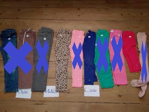 Meisjesbroeken en leggings maat 116, Kinderen en Baby's, Kinderkleding | Maat 116, Gebruikt, Meisje, Broek, Ophalen of Verzenden