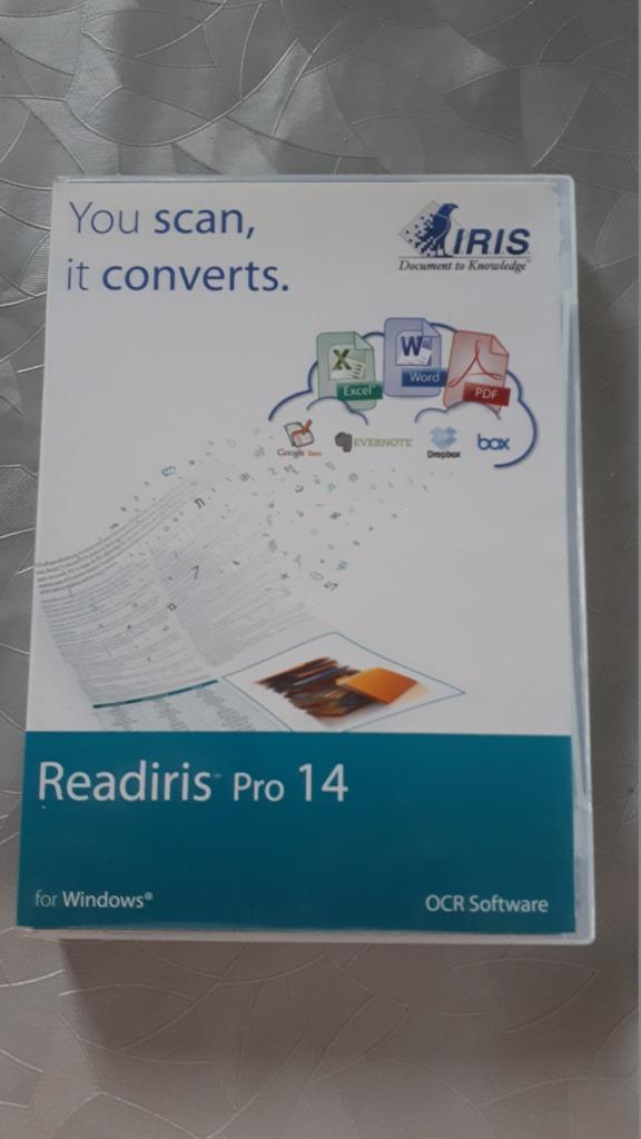 Readiris pro 14, OCR, Computers en Software, Ontwerp- en Bewerkingssoftware, Nieuw, Windows, Ophalen of Verzenden