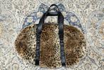 Sac a mains fourre-tout fausse fourrure leopard, Enlèvement ou Envoi