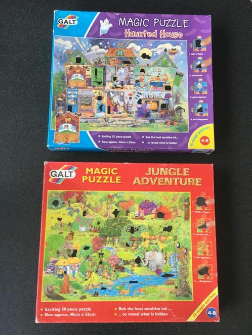 Galt magic puzzel Jungle Adventure en Haunted House, Kinderen en Baby's, Speelgoed | Kinderpuzzels, Ophalen of Verzenden